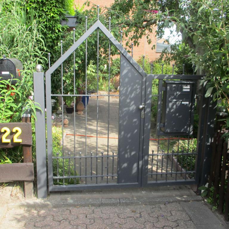 Eingangstoranlage als Designelement